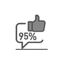 95% Positive Rating