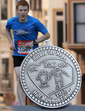 custom half marathon medals